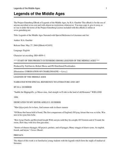 By means of the Middle Ages