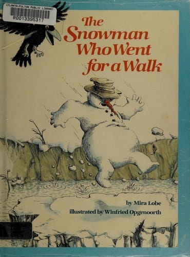 The snowman who went for a walk