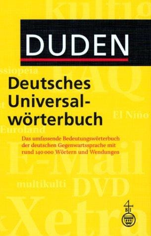 Duden. Deutsches Universalwörterbuch A - Z. Mit CDROM. Auf der Grundlage der neuen amtlichen Rechtschreibregeln.