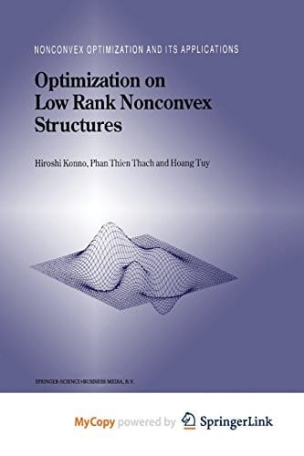 Optimization on Low Rank Nonconvex Structures
