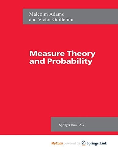 Measure Theory and Probability