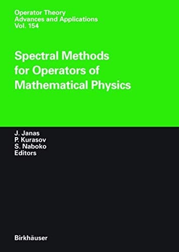 Spectral Methods for Operators of Mathematical Physics