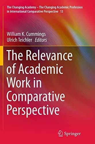 The Relevance of Academic Work in Comparative Perspective