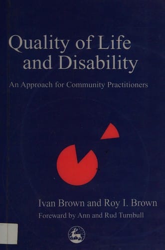 QUALITY OF LIFE AND DISABILITY: AN APPROACH FOR COMMUNITY PRACTITIONERS.