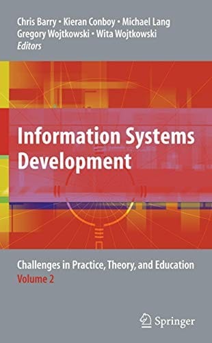 Information Systems Development: Challenges in Practice, Theory, and Education Volume 2