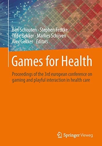 Games for Health: Proceedings of the 3rd european conference on gaming and playful interaction in health care