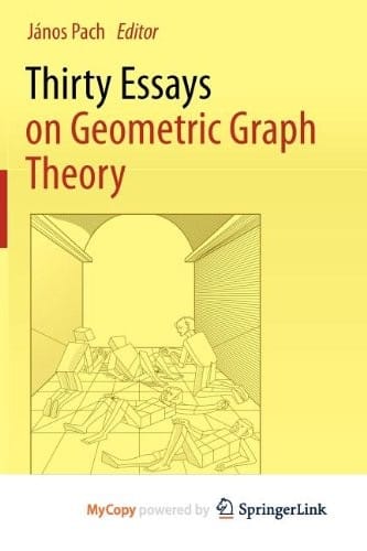 Thirty Essays on Geometric Graph Theory