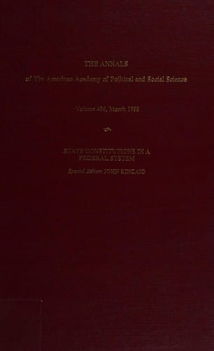 State Constitutions in a Federal System