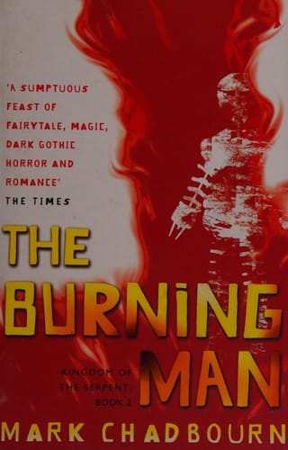 The burning man