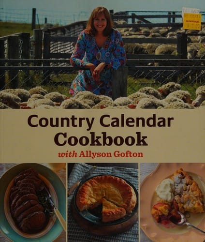 Country calendar cookbook