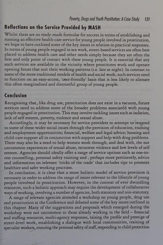 Young people, drugs, and community safety