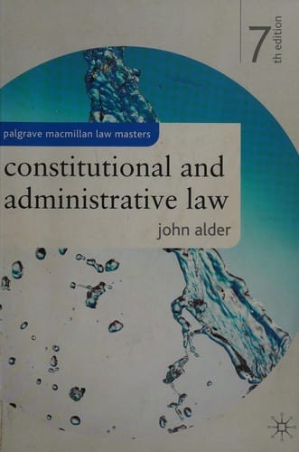 Constitutional and administrative law