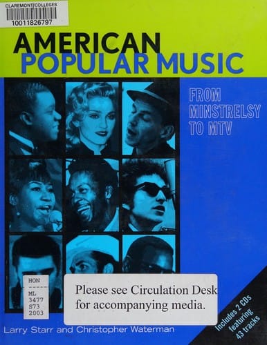American popular music: from minstrelsy to MTV