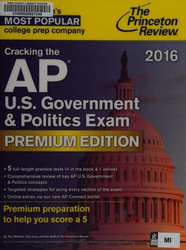 Cracking the AP: U.S. government & politics exam