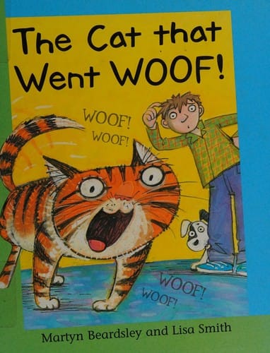 The cat that went woof!