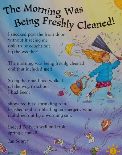 The hard life of a conker and other poems about seasons