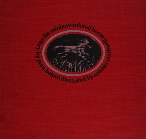 The rainbow-colored horse