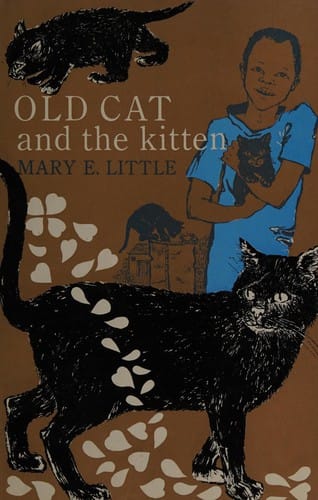 Old cat and the kitten.