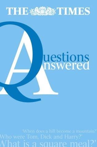 Times Questions Answered ("Times" Books)
