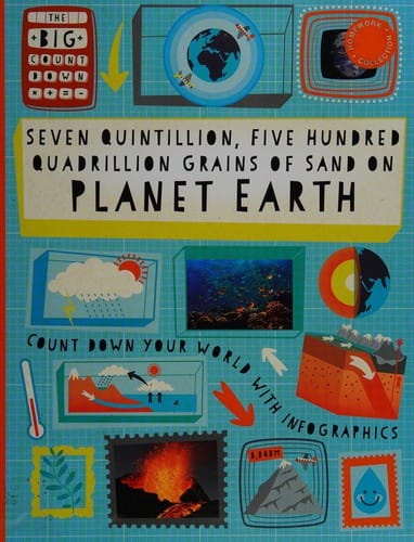 Seven quintillion, five hundred quadrillion grains of sand on planet Earth