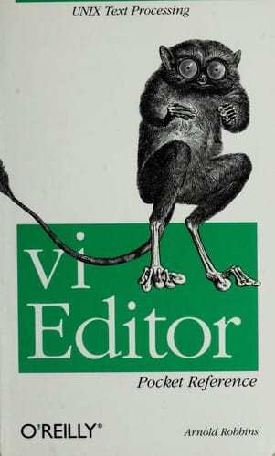 vi Editor: Pocket Reference