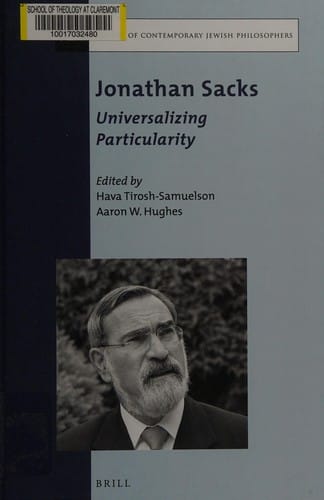 Jonathan Sacks: universalizing particularity