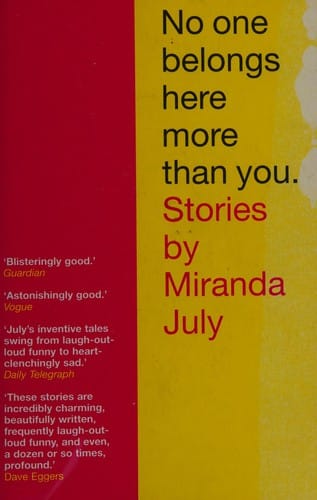 No one belongs here more than you