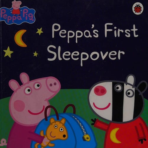 Peppa's first sleepover storybook