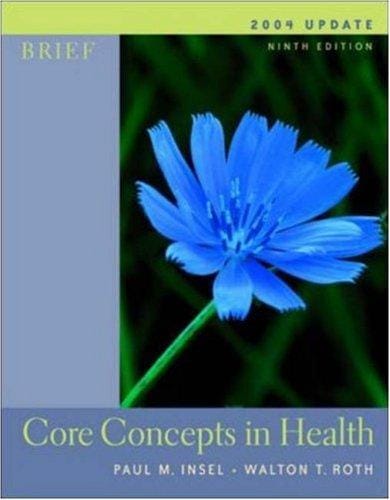 Core Concepts In Health: Brief
