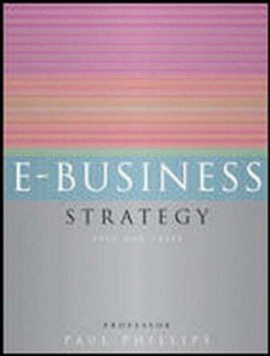 E-Business Strategy