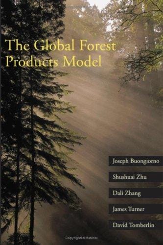 The global forest products model: structure, estimation, and applications