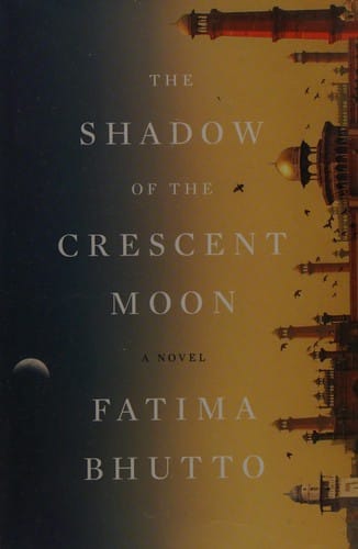 The shadow of the crescent moon