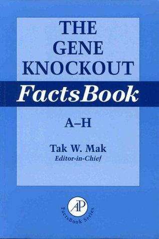 The Gene Knockout Factsbook (2-Volume Set) (Factsbook)