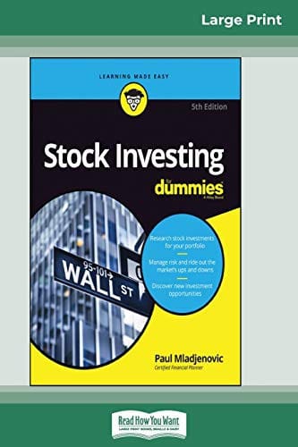 Stock Investing For Dummies, 5th Edition