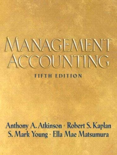 Management Accounting (5th Edition)