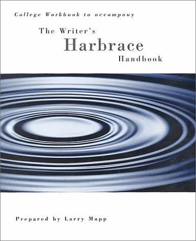 College workbook to accompany The writer's Harbrace handbook