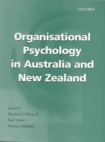 Organisational psychology in Australia and New Zealand