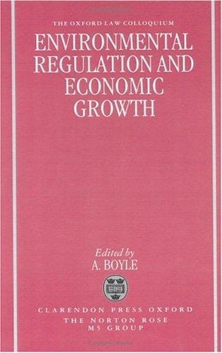 Environmental regulation and economic growth