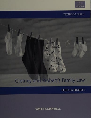 Cretney and Probert's family law
