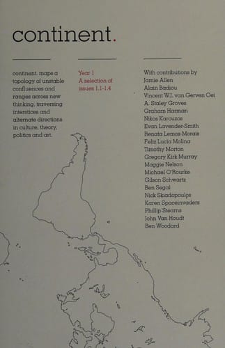 Continent. Year 1: A Selection of Issues 1.1?1.4