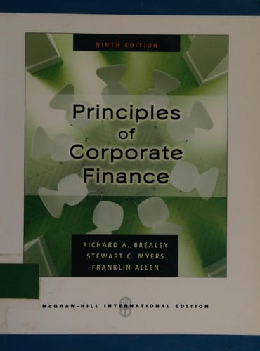 Principles of corporate finance