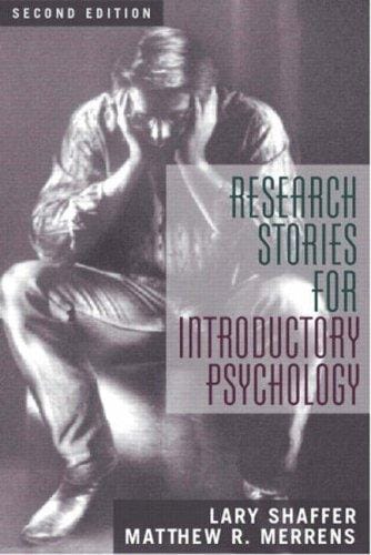 Research stories for introductory psychology