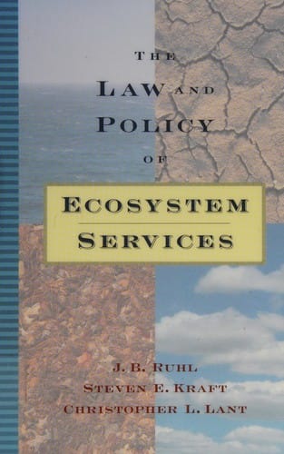 The law and policy of ecosystem services