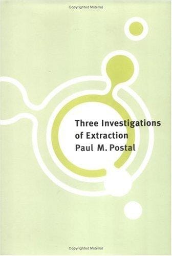 Three investigations of extraction