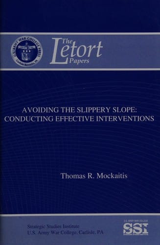 Avoiding the slippery slope: conducting effective interventions