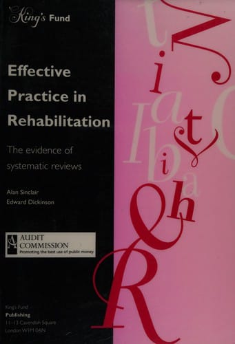 Effective Practice in Rehabilitation