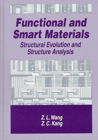 Functional and smart materials: structural evolution and structure analysis