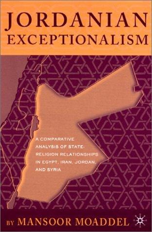 Jordanian exceptionalism: a comparative analysis of state-religion relationships in Egypt, Iran, Jordan, and Syria