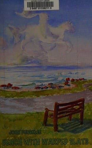 Bench with warped slats: poetry