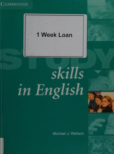 Study skills in English: a course in reading skills for academic purposes